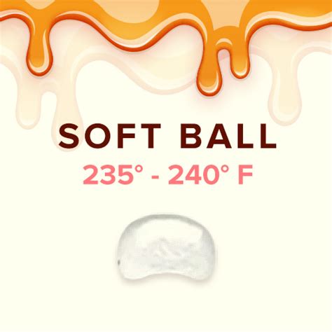 soft ball stage temperature